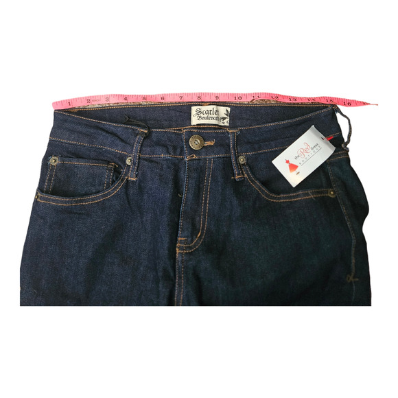 Scarlet Boulevard Size 29 Blue Jeans - Picture 5 of 8